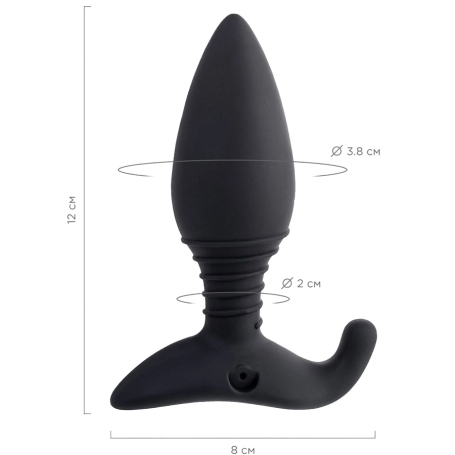 Анальная вибропробка Lovense Hush