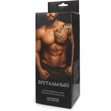 Фаллос из силикона Erowoman "Брутальный"
