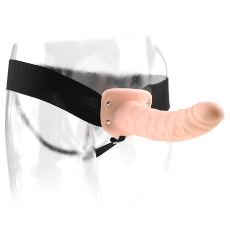 Страпон полый (фаллопротез) Pipedream 8" Hollow Strap-On