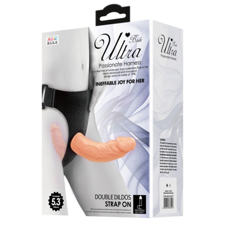 Страпон с 2 насадками Ultra Passionate Harness