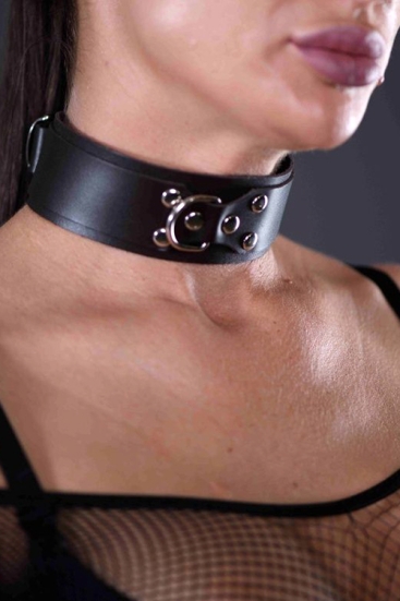 Кожаный ошейник Sex Game